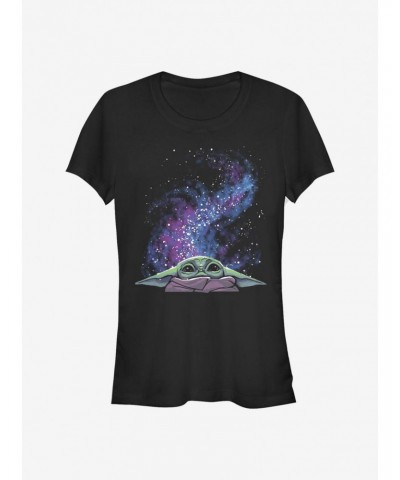 Star Wars The Mandalorian The Child Galaxy Peek Girls T-Shirt $5.18 T-Shirts