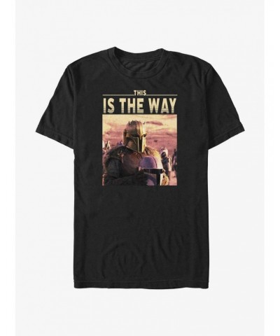 Star Wars The Mandalorian Initiation T-Shirt $4.97 T-Shirts